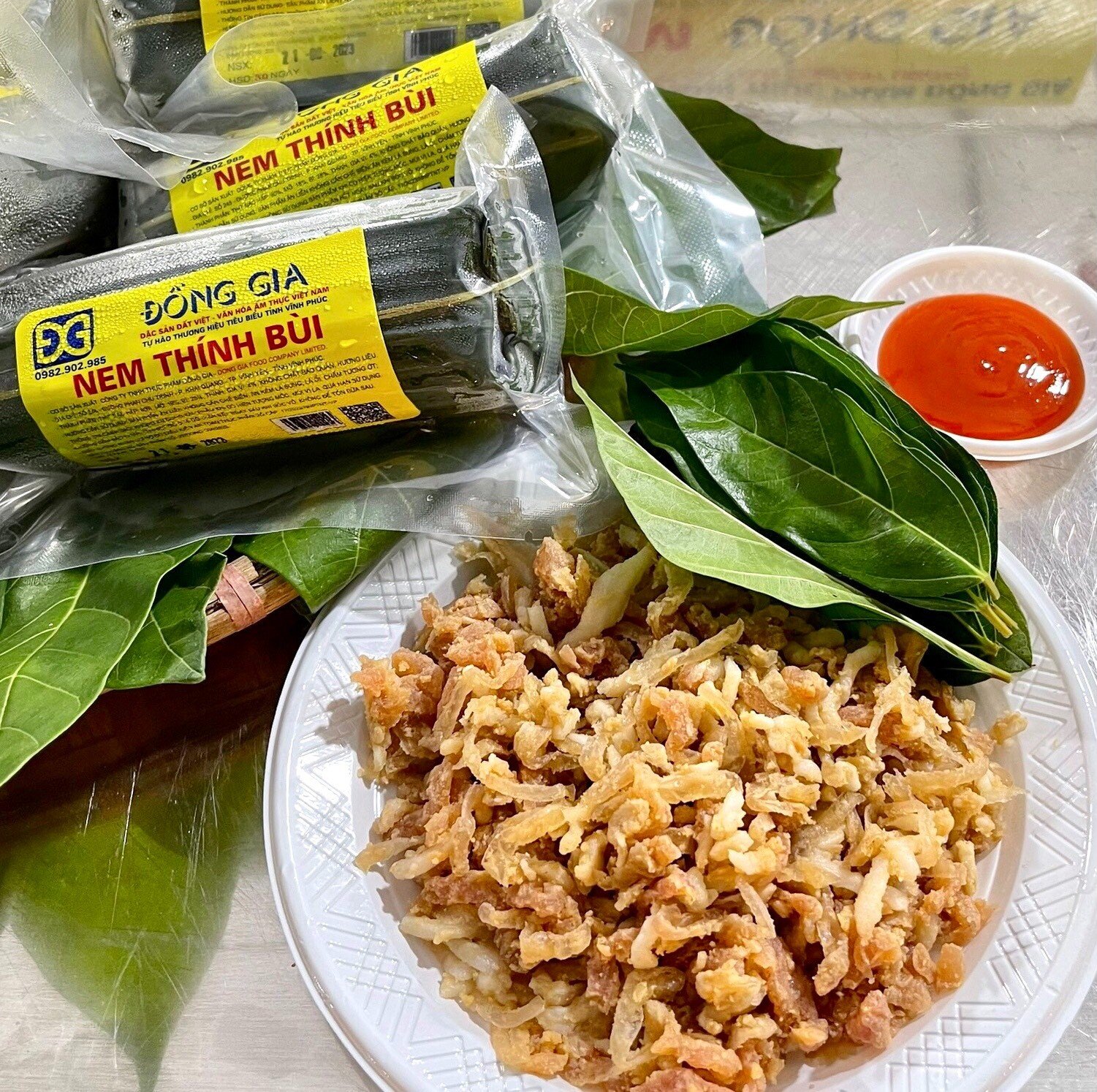 Nem thính bùi - Quả 200gr ( Vận chuyển nhanh nội tỉnh Vĩnh Phúc )