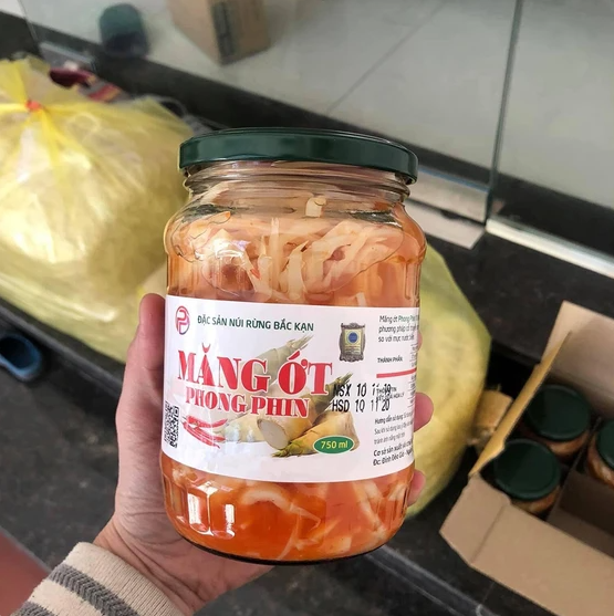 Măng ớt Phong Phin - Hũ 750ml