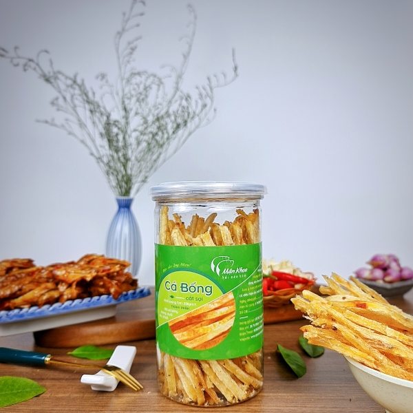 CÁ BỐNG CẮT SỢI HẢI SẢN KHÔ MẬN KHOA - HỘP 250gr