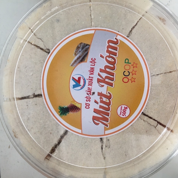 Mứt Khóm Cầu Đúc Hậu Giang