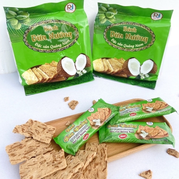 BÁNH DỪA NƯỚNG PHÚC ĐẠT 180G - ĐẶC SẢN QUẢNG NAM
