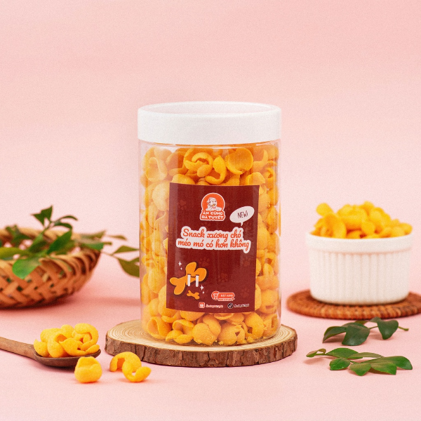 Snack Xương Chó Cay Cay Ăn Cùng Bà Tuyết ăn mãi không chán - Túi 200g