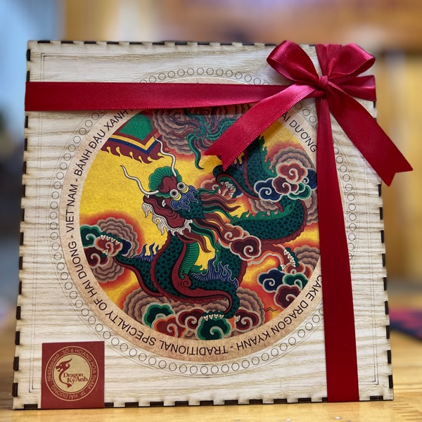 Bánh Đậu Xanh Kỳ Anh Hộp Gỗ