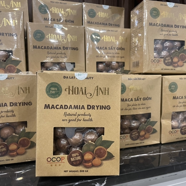 OCOP - Macca đóng hộp 1kg (2hộp)