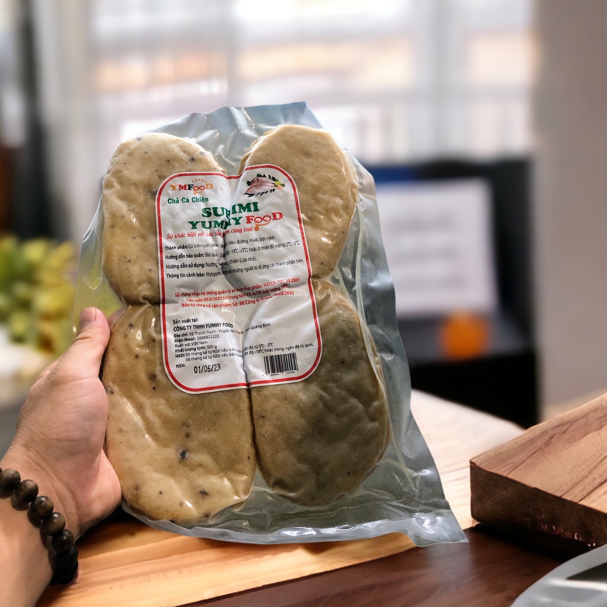 OCOP - Chả cá chiên Yummy Food 500g (Chỉ giao tỉnh Quảng Bình)