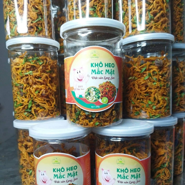 KHÔ HEO MẮC MẬT ĐẶC SẢN LẠNG SƠN - Lọ 100gr