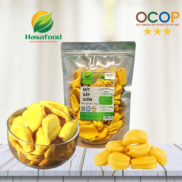 OCOP - MÍT THÁI SẤY GIÒN KHÔNG ĐƯỜNG NGỌT TỰ NHIÊN | HASAFOOD 1000gr