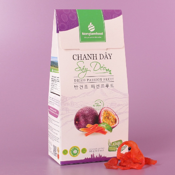 Chanh Dây Sấy Dẻo Nonglamfood - Hộp 145g