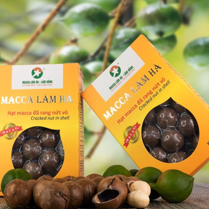 OCOP - Macca Lâm Hà Hộp Vàng (Size Lớn) 250gr