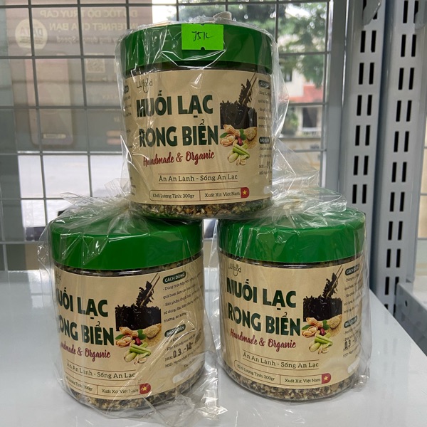 Muối lạc rong biển hộp 300gr