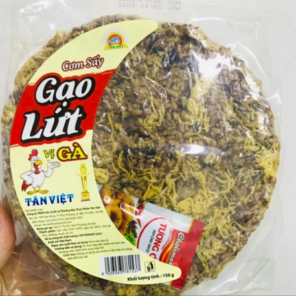 CƠM CHÁY GẠO LỨT VỊ GÀ 150g