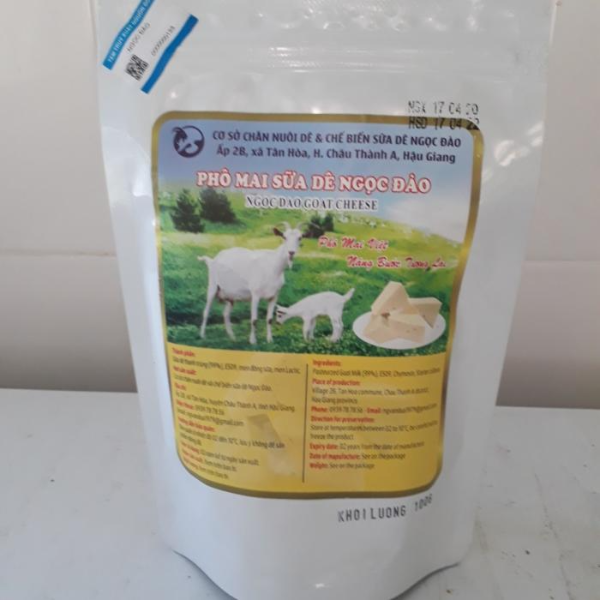 OCOP - Phô mai sữa dê Ngọc Đào (Gói 100gr)