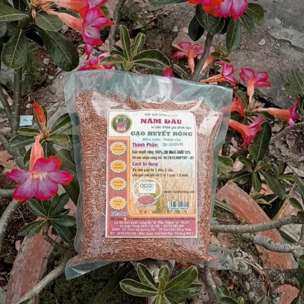 OCOP_GẠO HUYẾT RỒNG NĂM ĐẤU 2KG
