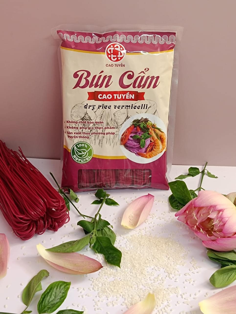 OCOP - Bún cẩm Cao Tuyền - Túi 500gr