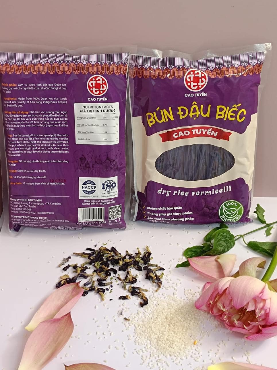 OCOP - Bún đậu biếc Cao Tuyền - Túi 500gr