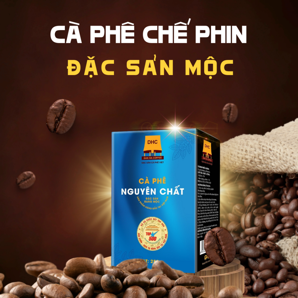 CÀ PHÊ CHẾ PHIN ĐẶC SẢN MỘC 250G