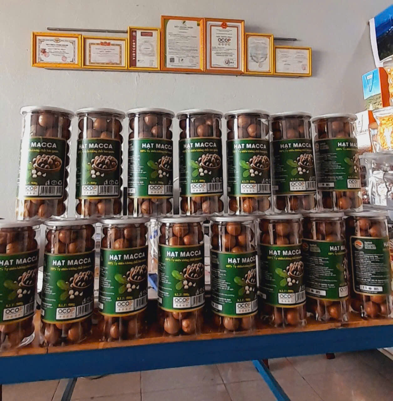 OCOP - Hạt Macca hộp 500gram