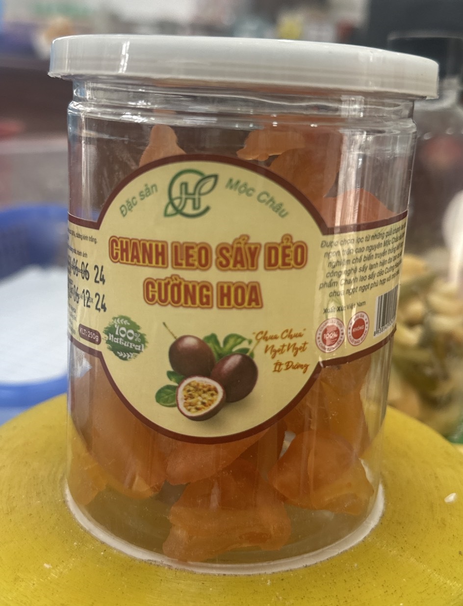 Chanh leo sấy dẻo Cường Hoa (Hũ 250g)