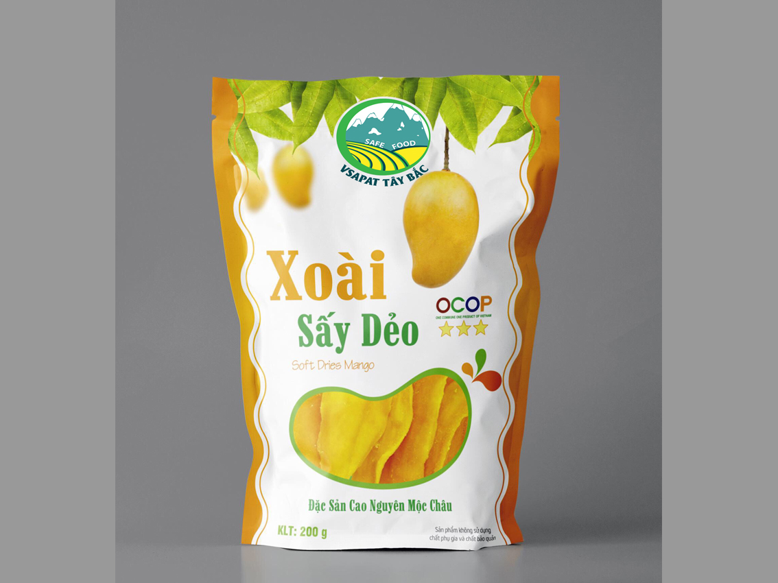 Xoài Sấy Dẻo Cường Hoa - Gói 200g