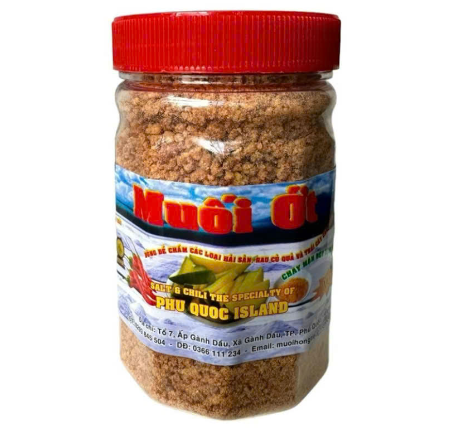 Muối ớt Phú Quốc - hộp 120g