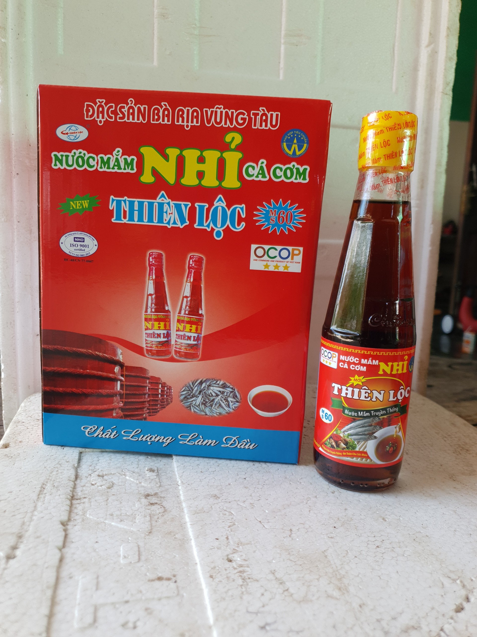 OCOP - Nước Mắm Nhỉ Cá Cơm - Chai 250ml