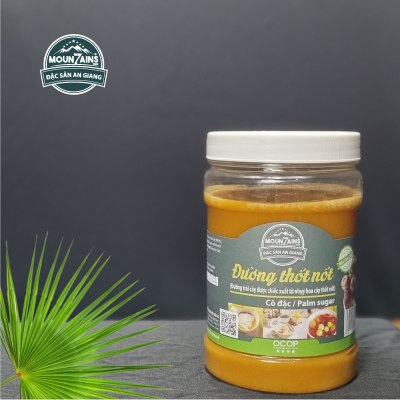 OCOP - Đường thốt nốt cô đặc MOUN7AINS hũ 1 kg