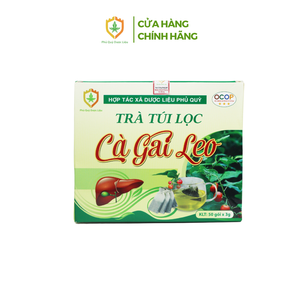 OCOP - Trà túi lọc cà gai leo Phủ Quỳ (50 gói)