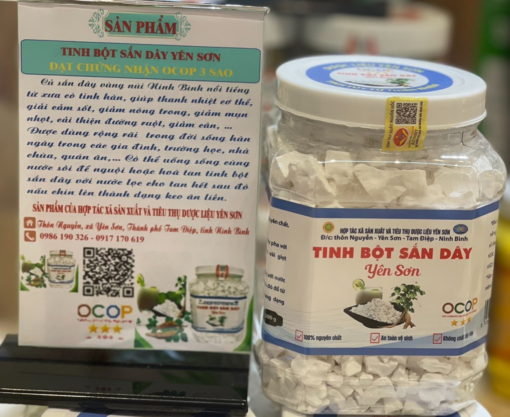 OCOP Ninh Bình - Tinh bột sắn dây Yên Sơn 500g