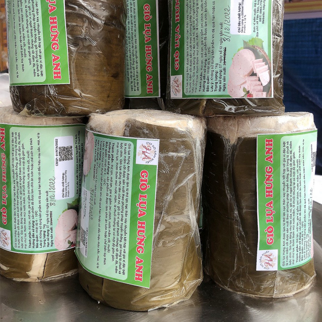 OCOP - Giò lụa Hưng Anh - 1 Kg - Chỉ nhận giao nhanh nội tỉnh Thanh Hóa