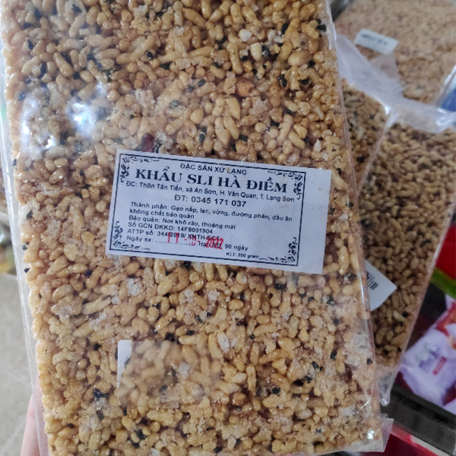BÁNH KHẨU SLI VỪNG ĐEN HÀ ĐIỂM 200gr