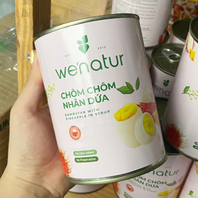 Chôm Chôm nhân dứa - 565gr