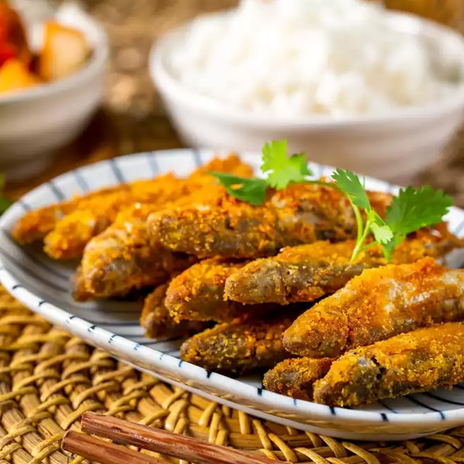 Ocop - Đặc sản cá thính Lập Thạch - Vĩnh Phúc - Cá con nhỏ