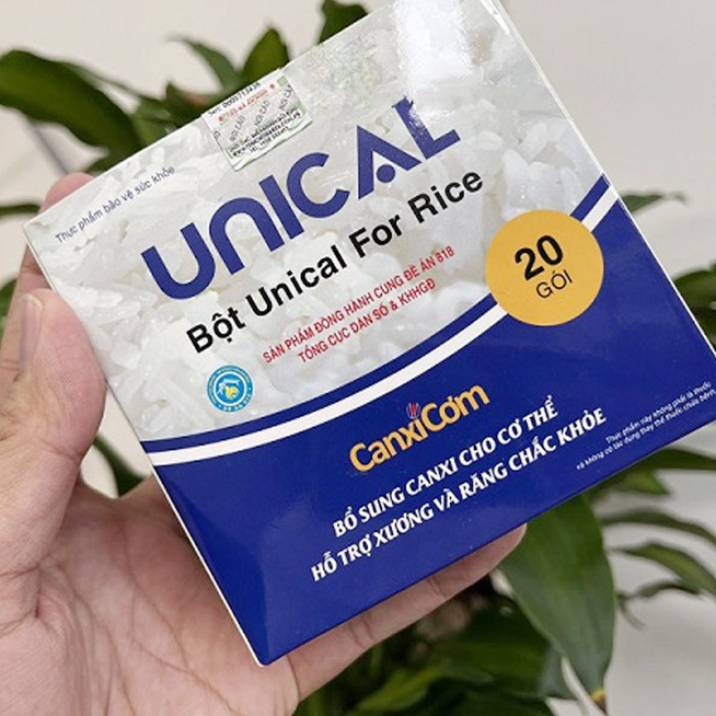 Can Xi Cơm - Can Xi Hữu Cơ - Nhật Bản { hộp 20 gói }