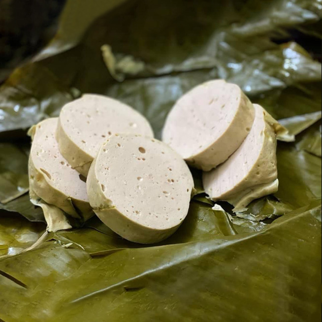 Ocop - Giò lụa thảo quế Bình Minh - 1kg - Chỉ giao nội tỉnh Vĩnh Phúc