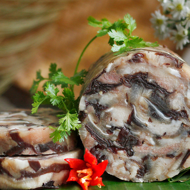 Ocop - Đặc sản Giò tai Trung Anh - 1kg - Chỉ nhận giao nội tỉnh Vĩnh Phúc