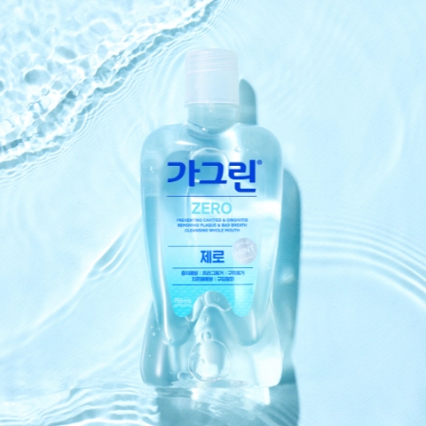 Nước súc miệng ngăn ngừa mảng bám Garglin Zero không cồn chai 100ml