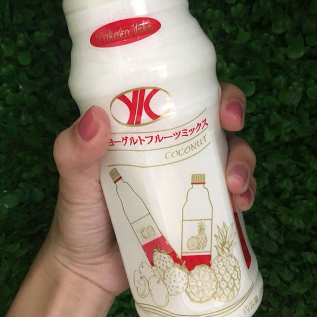 Sữa Chua Uống Vị Trái Cây Tự Nhiên WAHAHA YOKO 500ML Nhật Bản